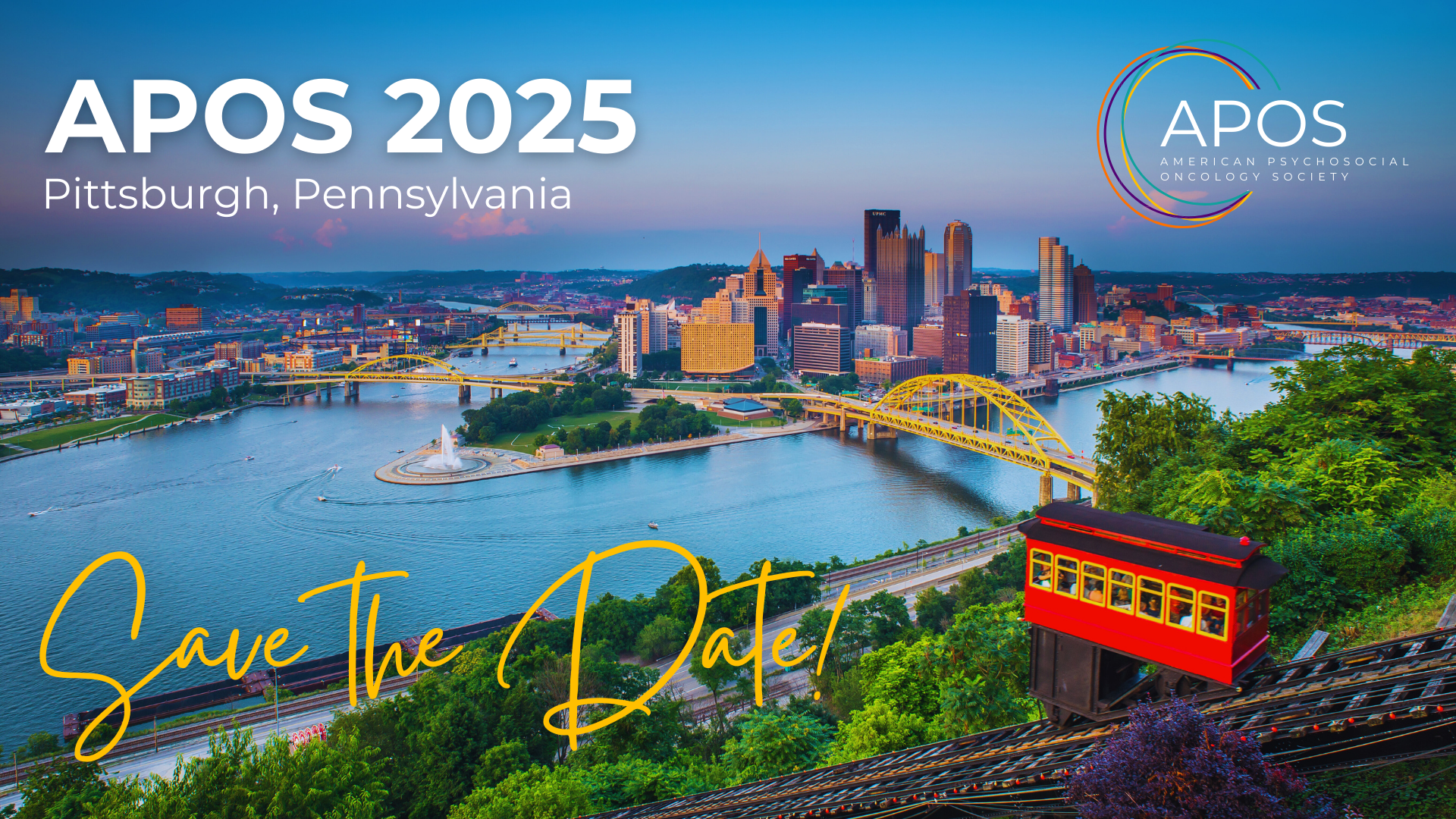 APOS 2025 Save the Date for Pittsburgh, Pennsylvania