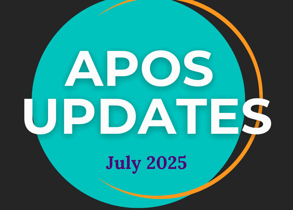 APOS Updates - July 2025