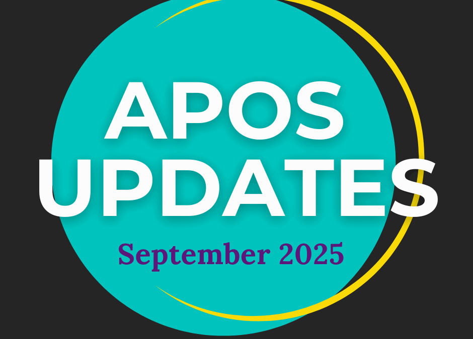 APOS Updates September 2025