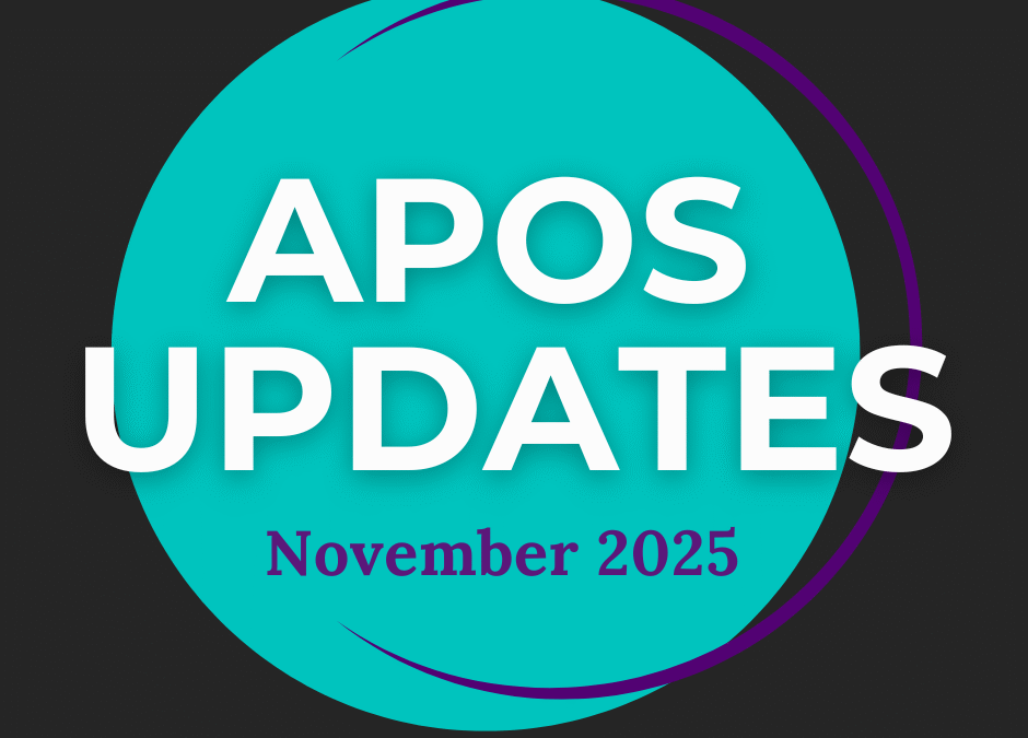 APOS Updates November 2025