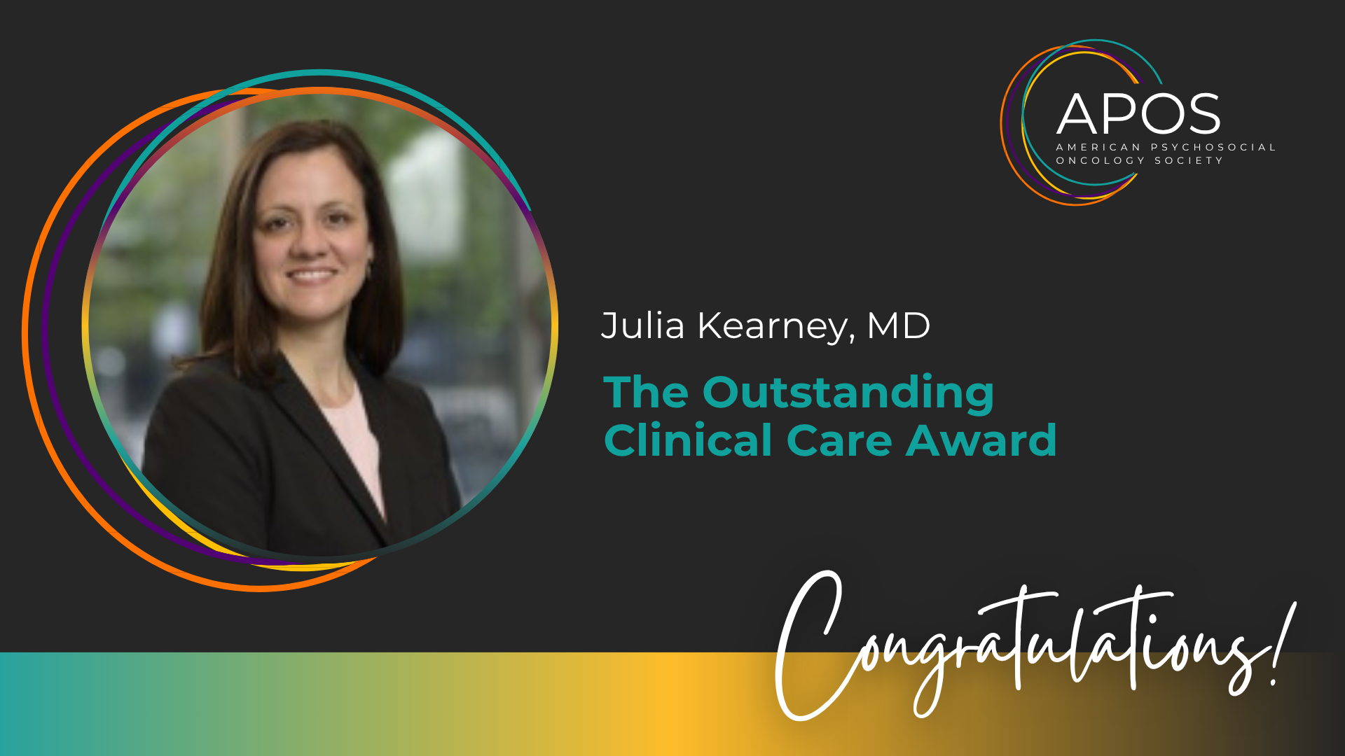 The Outstanding Clinical Care Award 2026