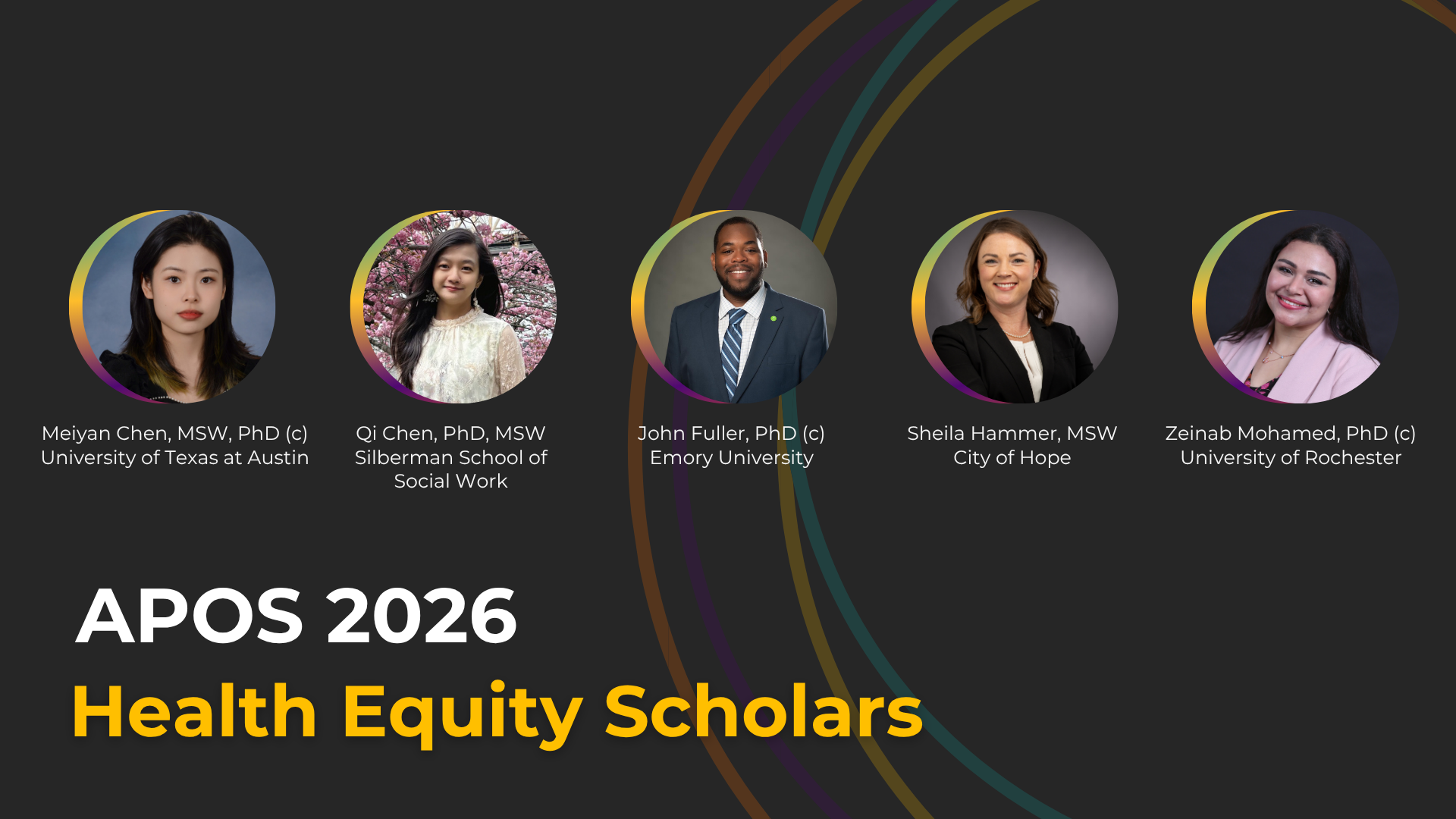Health Equity Scholars 2026