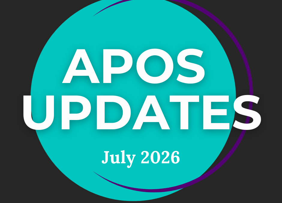 APOS Updates July 2026