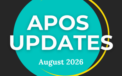 APOS Updates August 2026